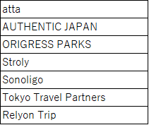 atta, AUTHENTIC JAPAN, ORIGRESS PARKS, Stroly, Sonoligo, Tokyo Travel Partners, Relyon Trip